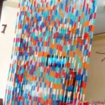 Multicolored Beads Curtain , Acrylic beaded curtain - Image 3