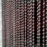 Wooden Beads Curtain , Wooden beaded curtain - Image 2