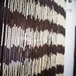 wooden beads curtain, Beaded curtains - Image 2