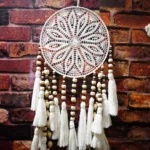 Macrame Dreamcatcher Wall Hanging: Handmade Boho Home Decor