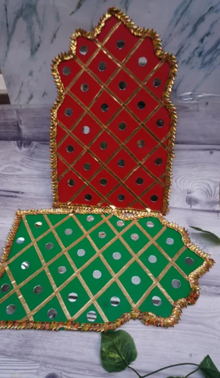 Handmade Rajasthani Jharokha Set: Traditional Indian Wall Art