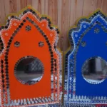 Handmade Rajasthani Jharokha Wall Art: Indian Home Decor Set